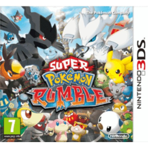  Super Pokemon Rumble 3DS  